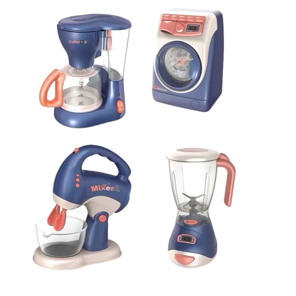 Mini Eletrodomésticos Infantil Cozinha Realista Brinquedo