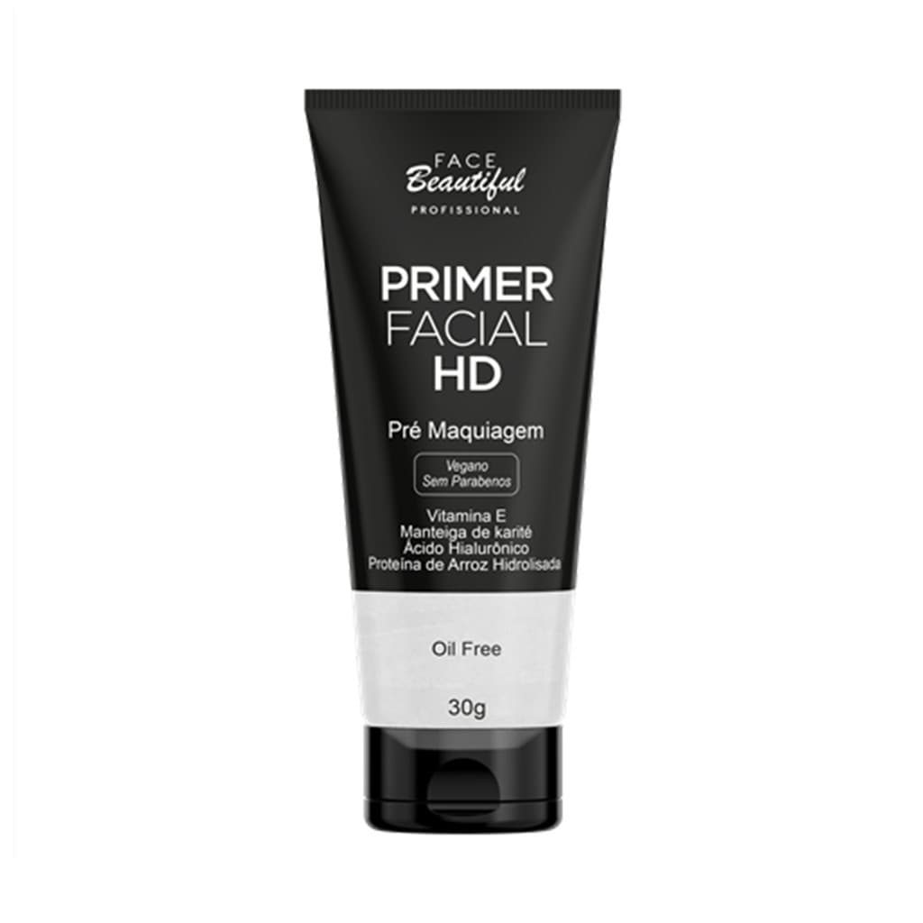 Primer Facial Pré Maquiagem HD Alta Ação Antioxidante Face Beautiful 30g