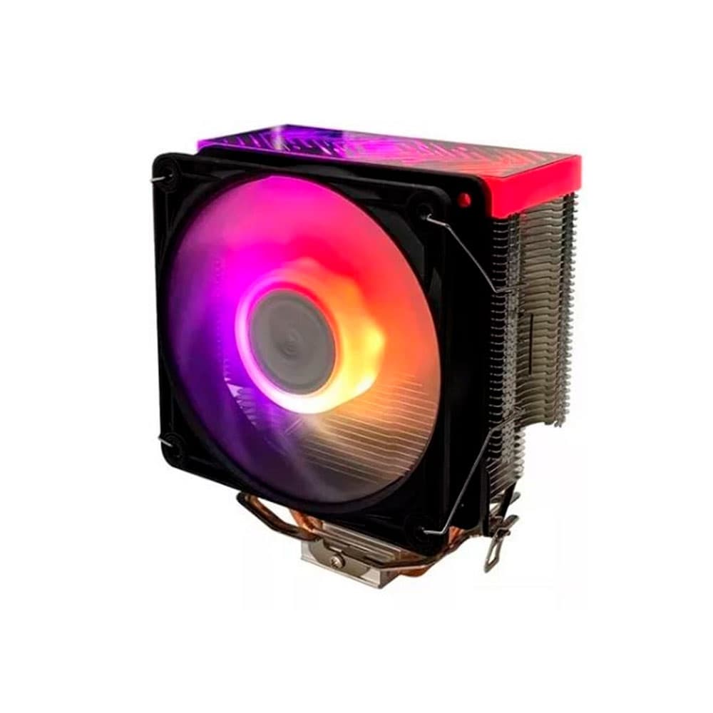 Air Cooler para Processador Gamer Dex, Branco, RGB, para Intel e AMD, DX-2012-BR