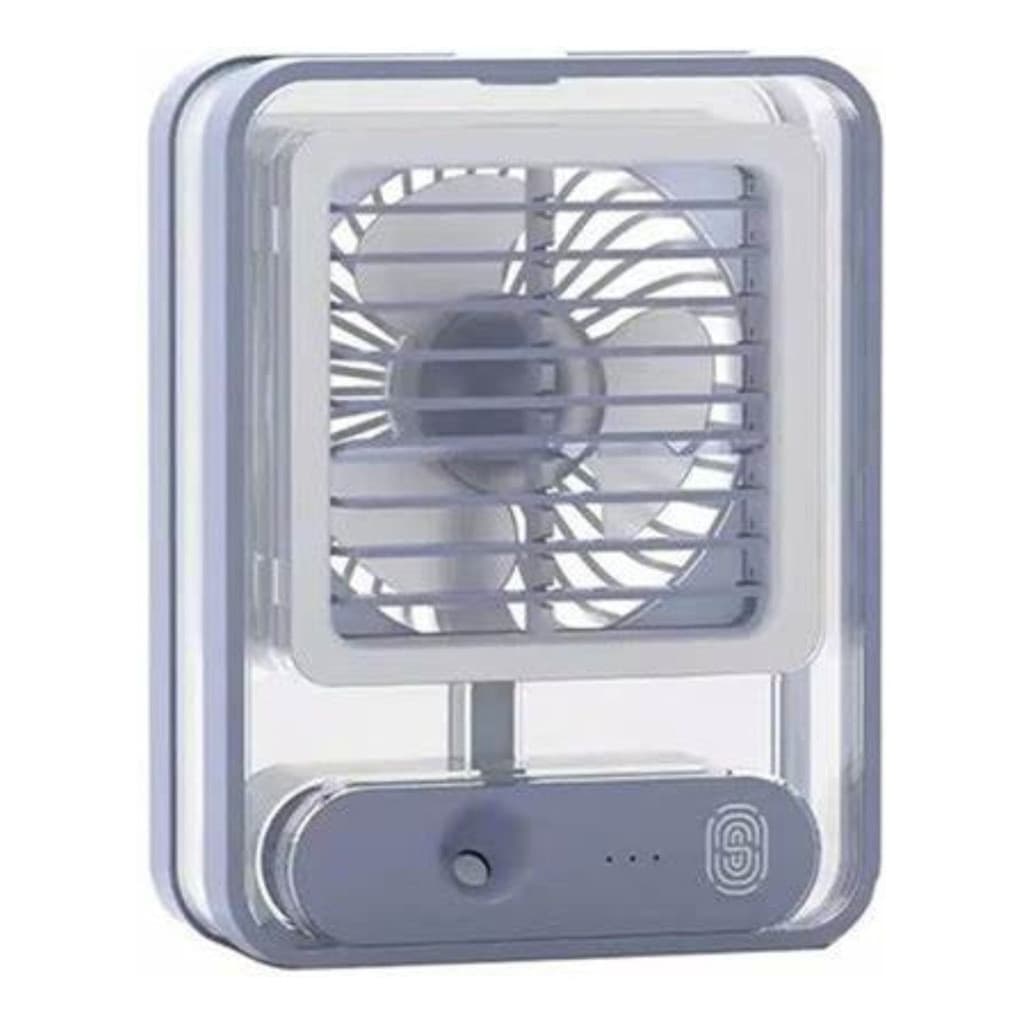 Luminária, Umidificador E Ventilador Recarregável Com Led Lançamento na loja, aproveite produto com pronta entrega