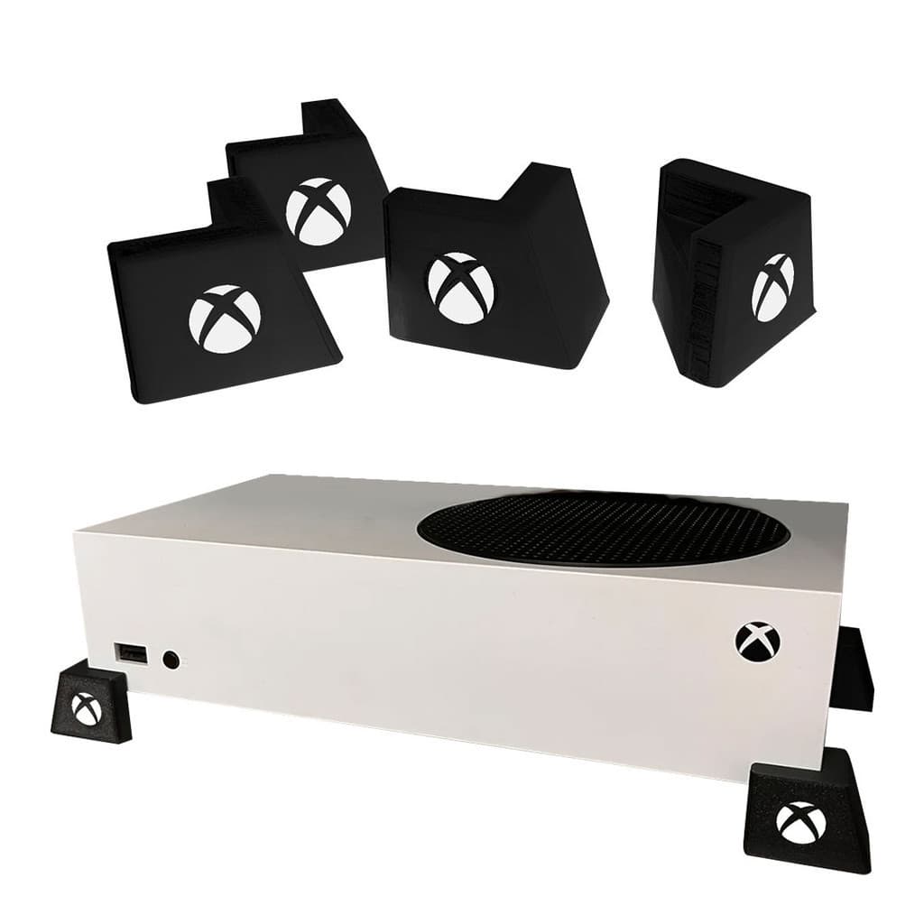 Kit 4 Pezinho Xbox Série S X Base/Suporte Horizontal