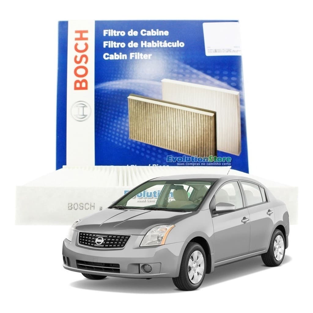 Filtro De Cabine Ar Condicionado Sentra 2007 2008 2009 2010 2011 2012 2013 Tecfil Ou Bosch