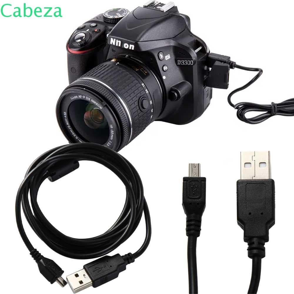 Cabo De Dados Da Câmera Digital CABEZA1 , USB SLR Do Sincronização , Carregador De Bateria De 8 Pinos 1.5 M