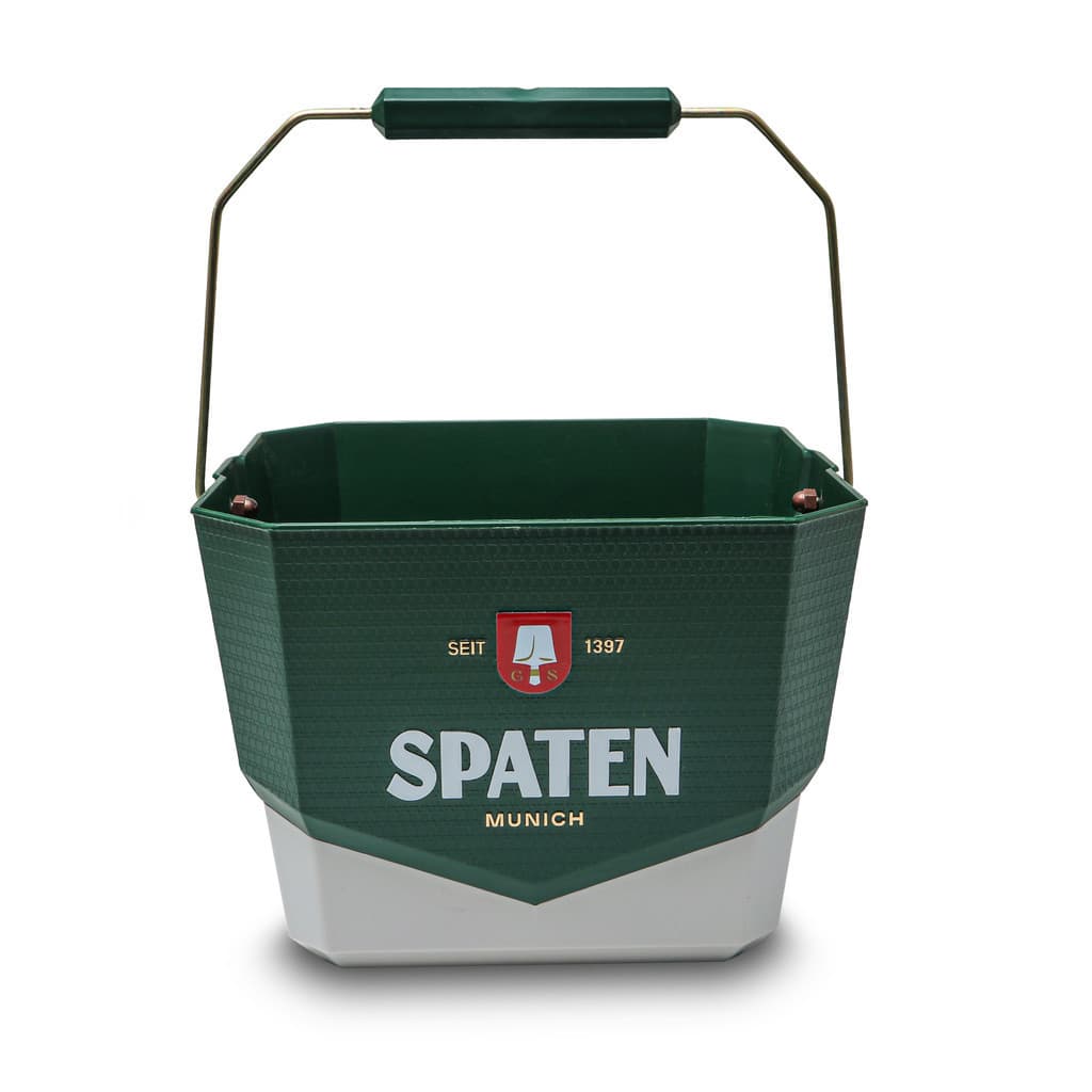 Balde De Gelo Spaten Munich Cerveja Original 10 Litros