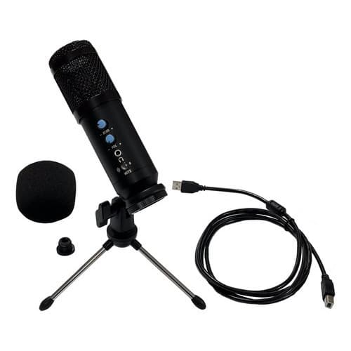 Microfone Condensador Usb 01ux Csr Cardioide Studio
