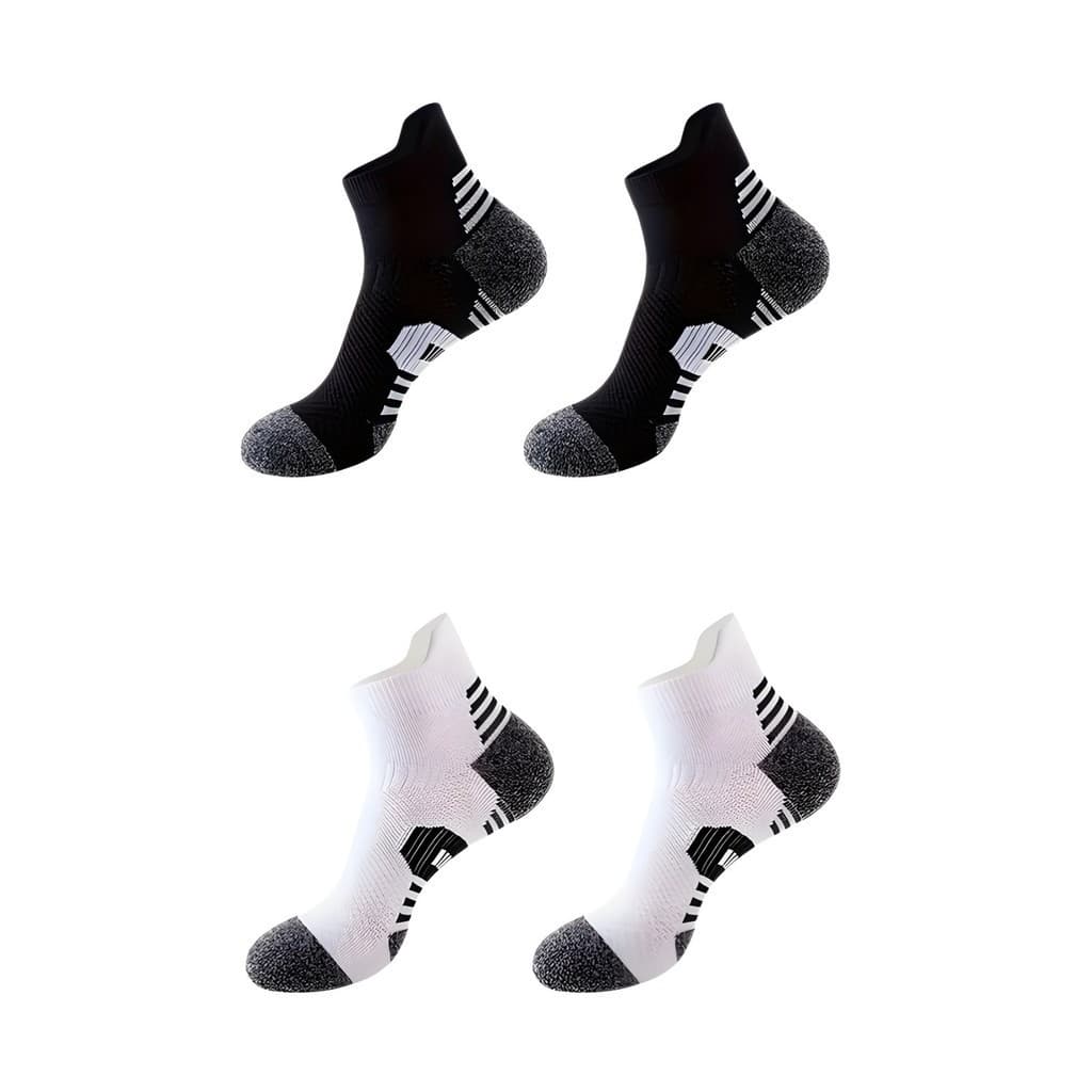 KIT 2 PARES DE MEIAS ESPORTIVA CANO BAIXO CORRIDA TREINO FIT
