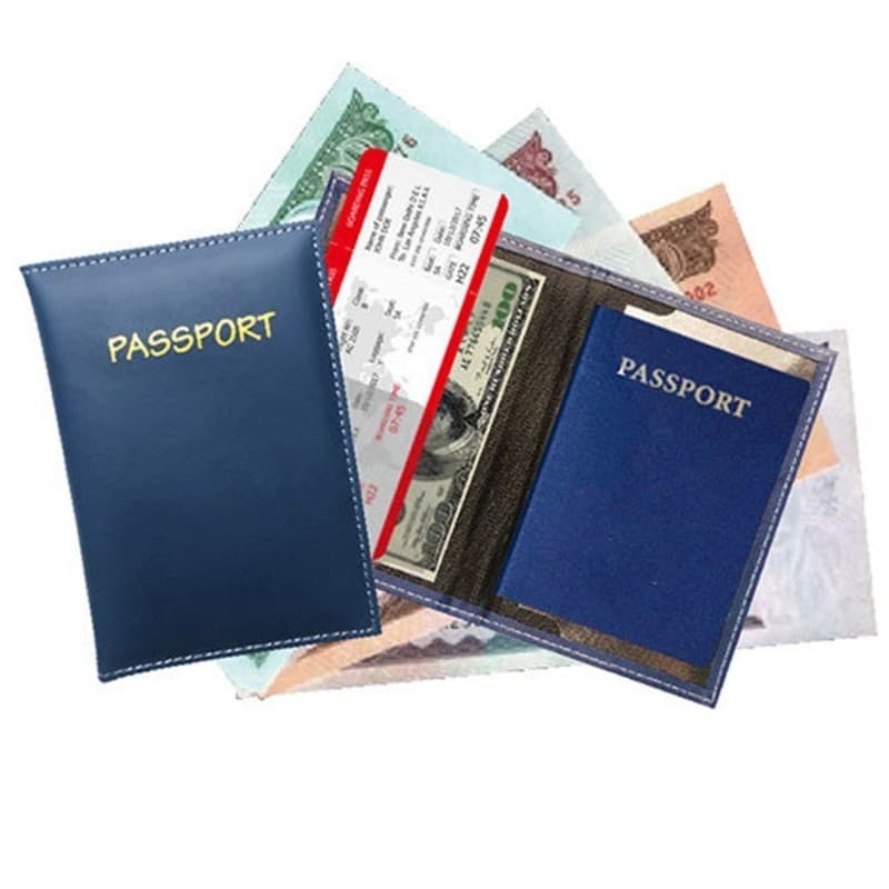 XI Porta-Cartões De Crédito Dinheiro Para Passaporte Mulheres E Homens Organizador De Documentos De Viagem
