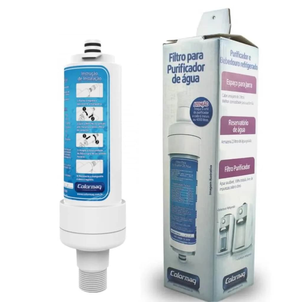 Filtro Purificador de Água Colormaq