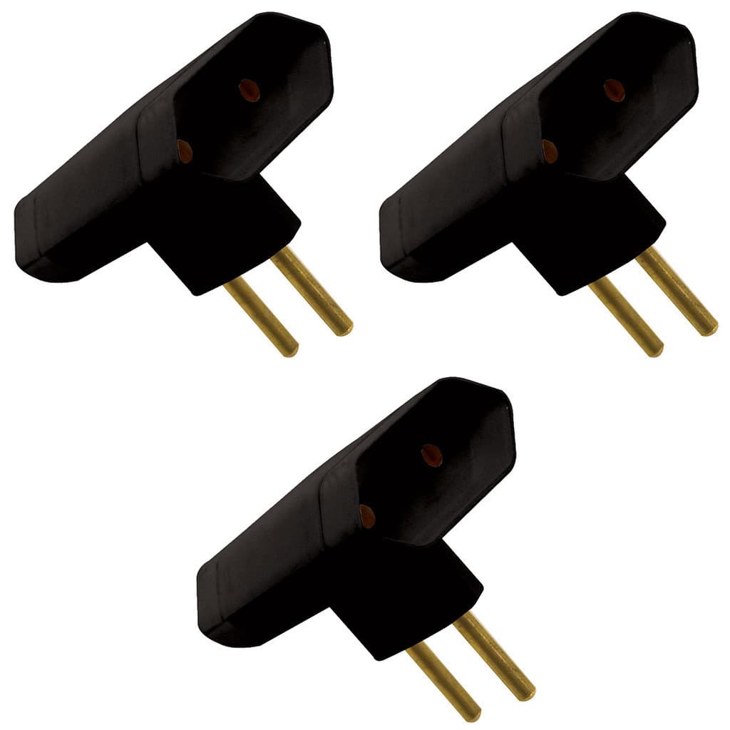 Kit 3x Benjamim Smart 10A 2 saídas PRE 2P 043935 InterNEED