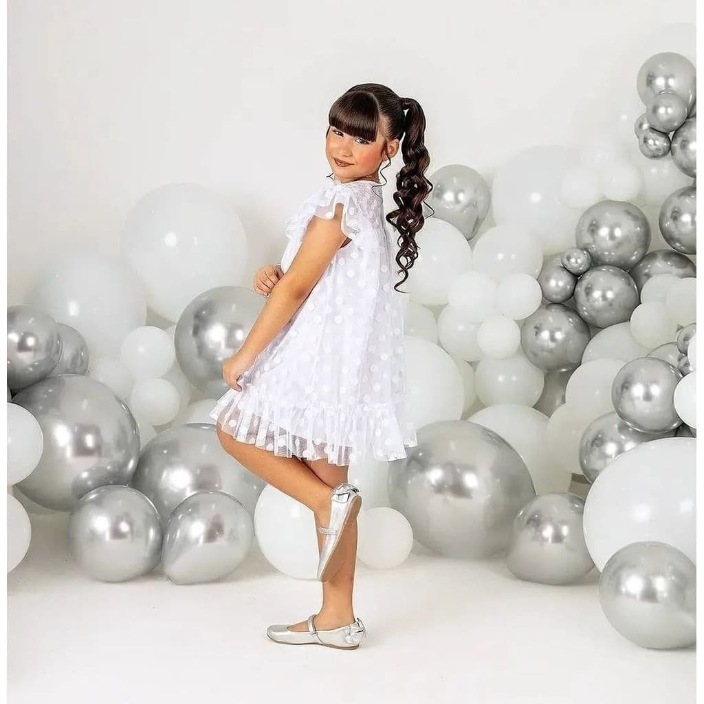 Vestido Batizado - Daminha - Formatura - Tule