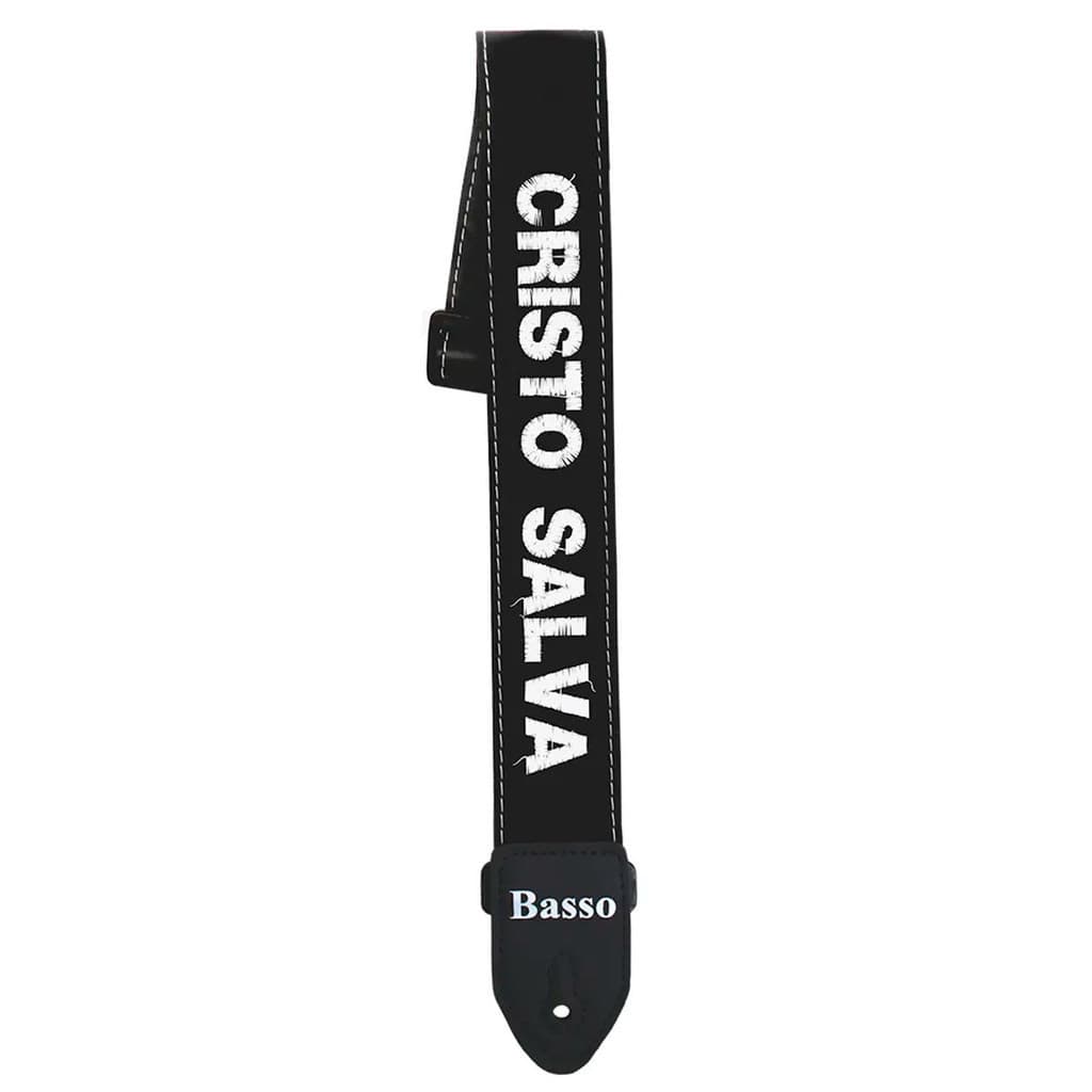 Correia Basso Sf 84 Cristo Salva Guitarra Violao Baixo Alça Ajustável Confortável