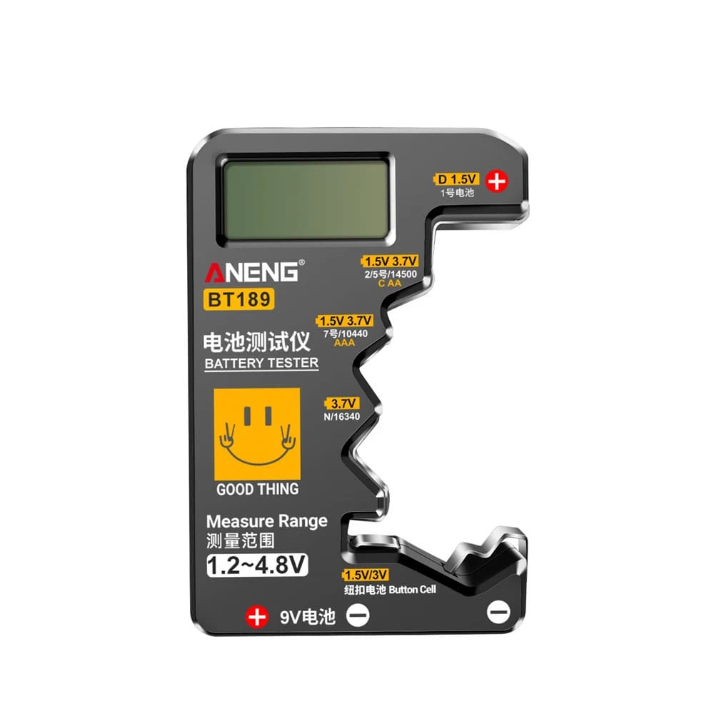Testador Medidor Pilhas Baterias Digital Aaa Aa 9v Cr123a