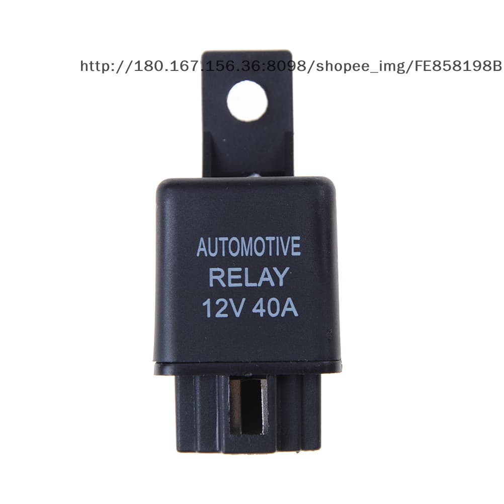 Abongbanghn 12V 40A Relé Automotivo Para Carro De Alarme SPST De 4 Pinos Com Soquete De
