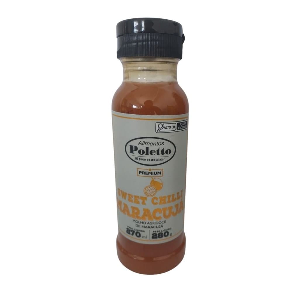 Molho Sweet Chilli MARACUJÁ 280g Poletto