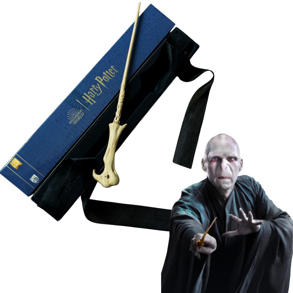 Varinha Harry Potter Colecionável Voldemort Original Licenciada Warner Bros Personagens Splash Toys