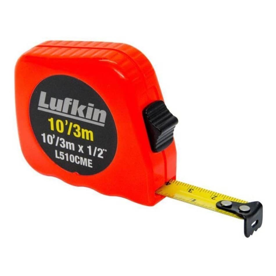 Trena Lufkin 3 Metros + Certificado De Calibração Rastreável