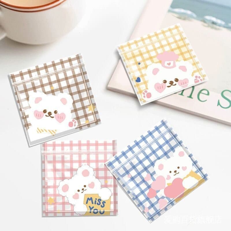 Embalagem para panificação Papel de embrulho para panificação Papel de embrulho para biscoitos Biscoito Snowflake Crisp Toffee Nougat Saco com zíper Saco com zíper 7 /11