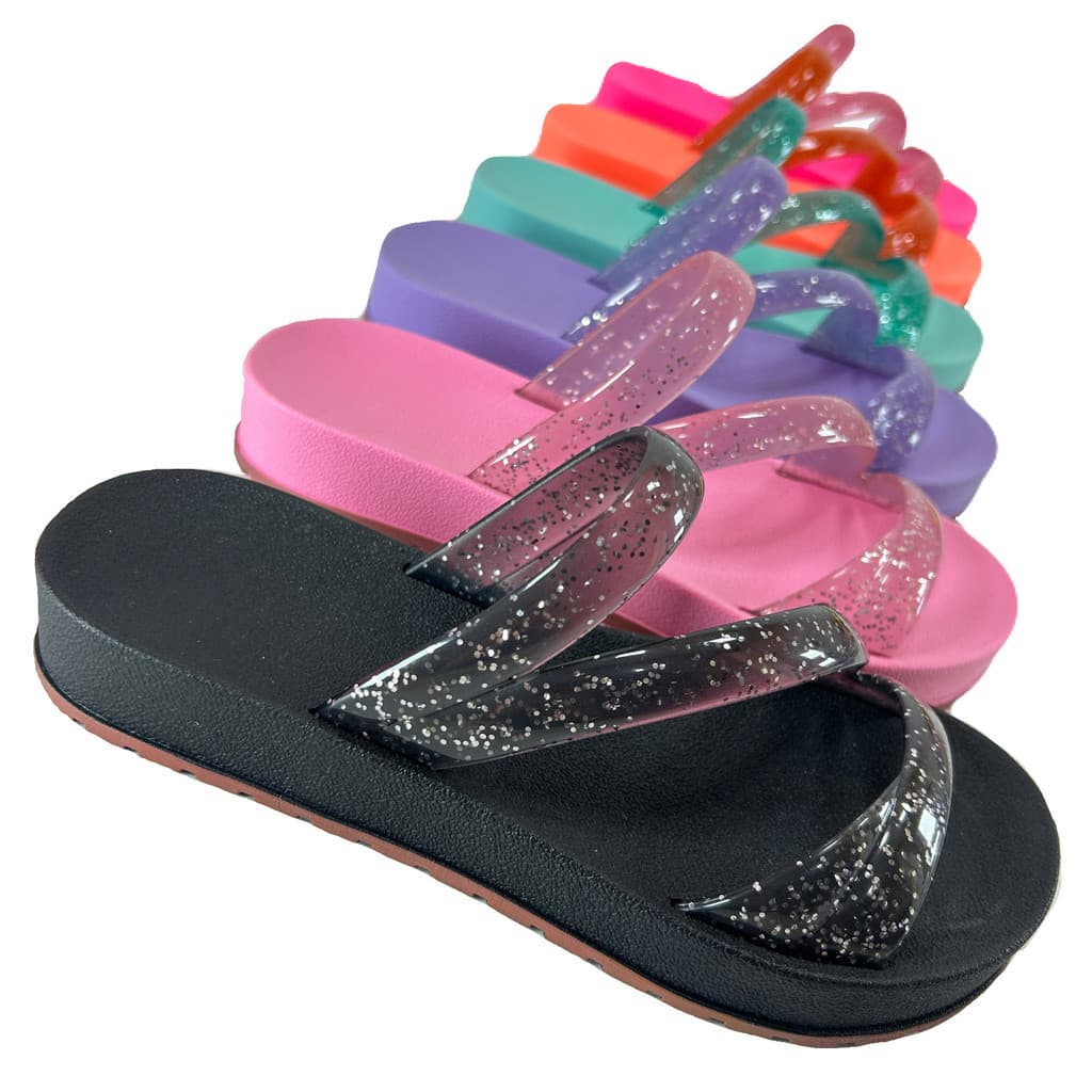Sandália SELENA Adulto GLITTER 849 KIKIVE