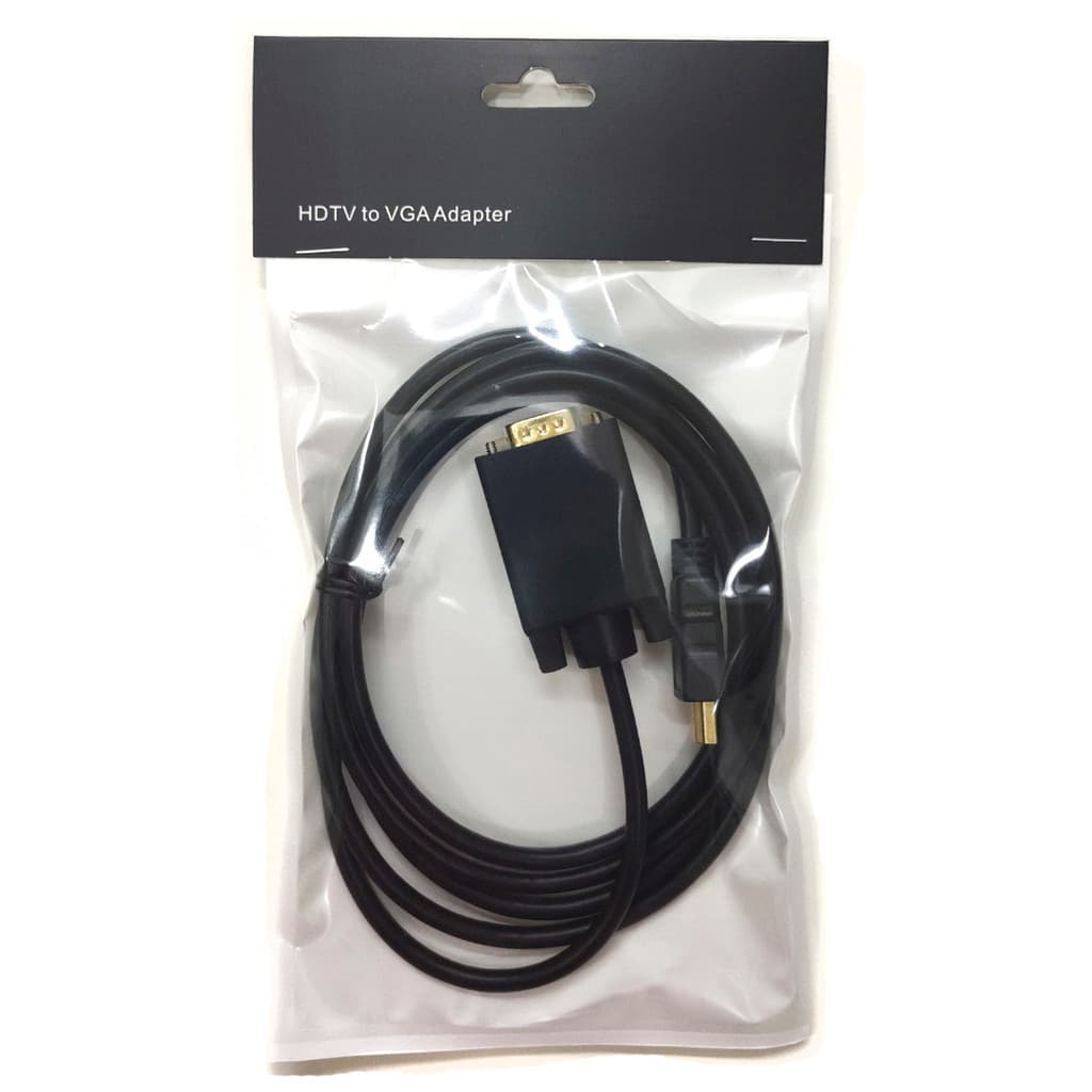 Cabo Conversor HDMI Para VGA 1080p Cabo HDMI  VGA macho cb148
