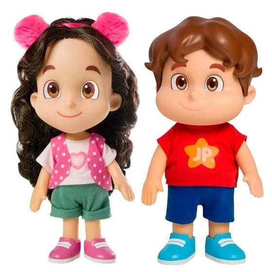 Boneca MARIA CLARA + Boneco JP youtuber 16 cm