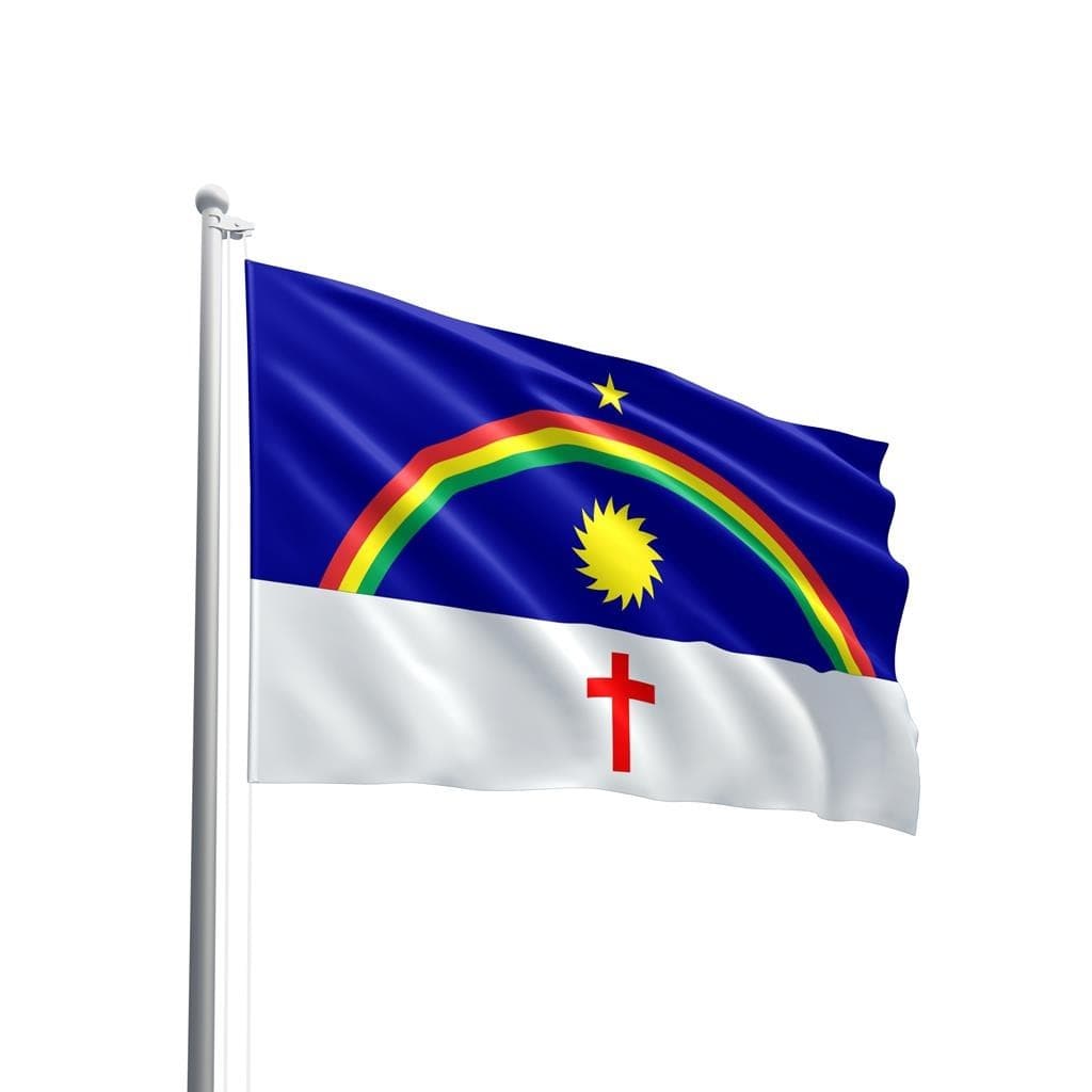 Bandeira De Pernambuco 140x80cm Em Oxford 100% Poliéster - Qualidade Premium