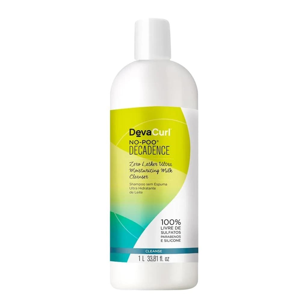 Deva Curl Shampoo Decadence No-Poo 1L Cabelo Crespo 3c e  4abc