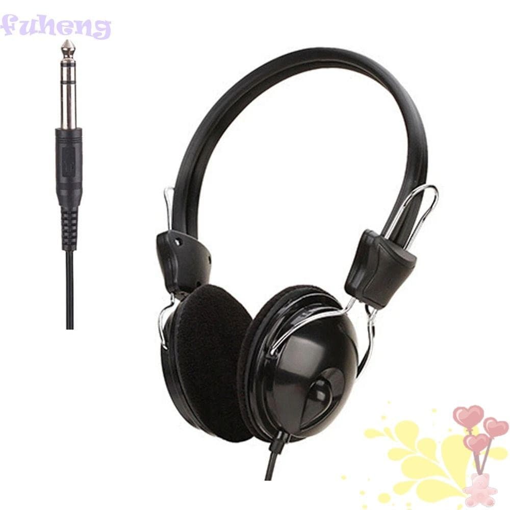 FUHENG Música Fone De Ouvido Acessórios Eletrônicos Handfree Guitarra Elétrica Para Piano Com Fio