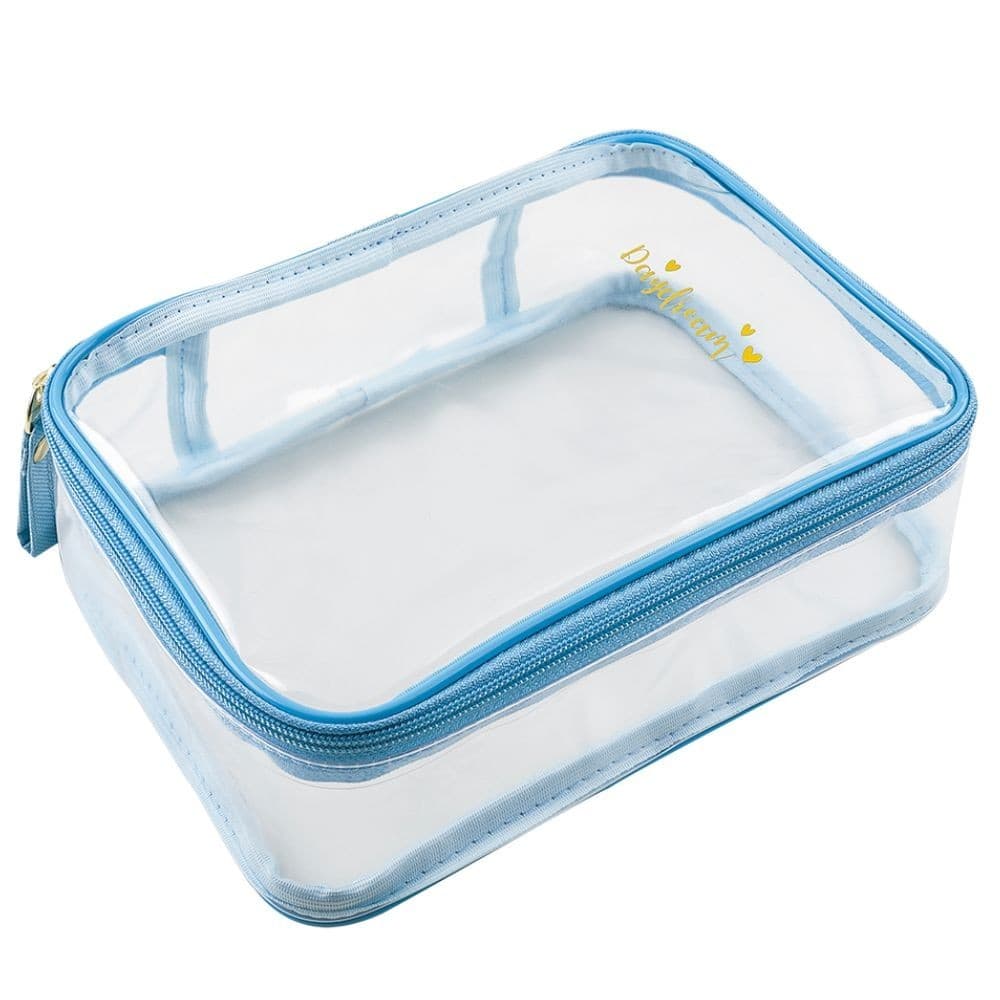 ESTOJO ESCOLAR BOX 100 PENS  DAYDREAM EM PVC TRANSPARENTE