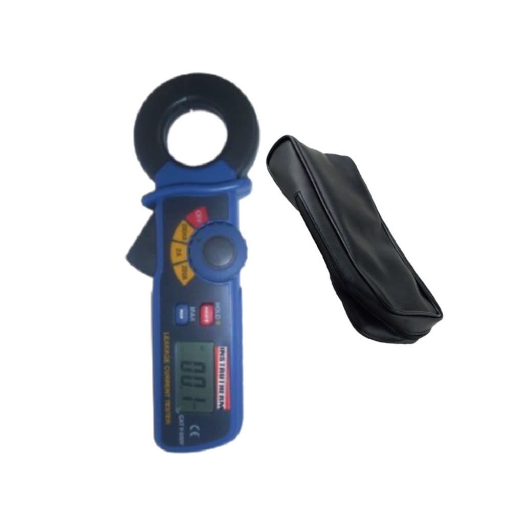 Kit Alicate Detector Fuga Digital Corrente Resistência Tensão Garra Va-410 Instrutherm Estojo Es-21