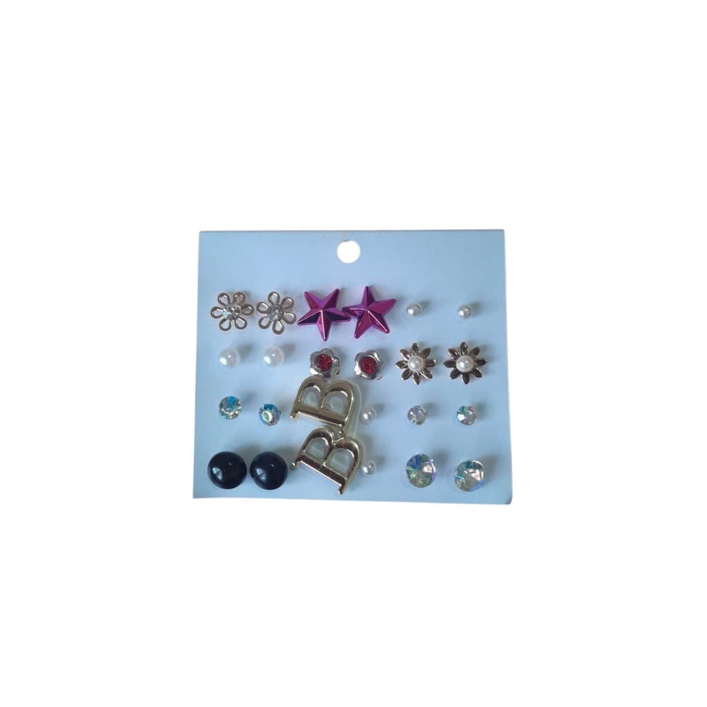 Cartela 12 Pares de Brincos Imperdiveis