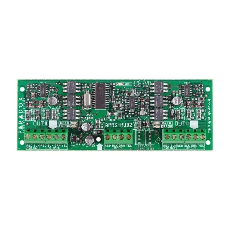 Hub2 Portas E Isolador Bus - Paradox