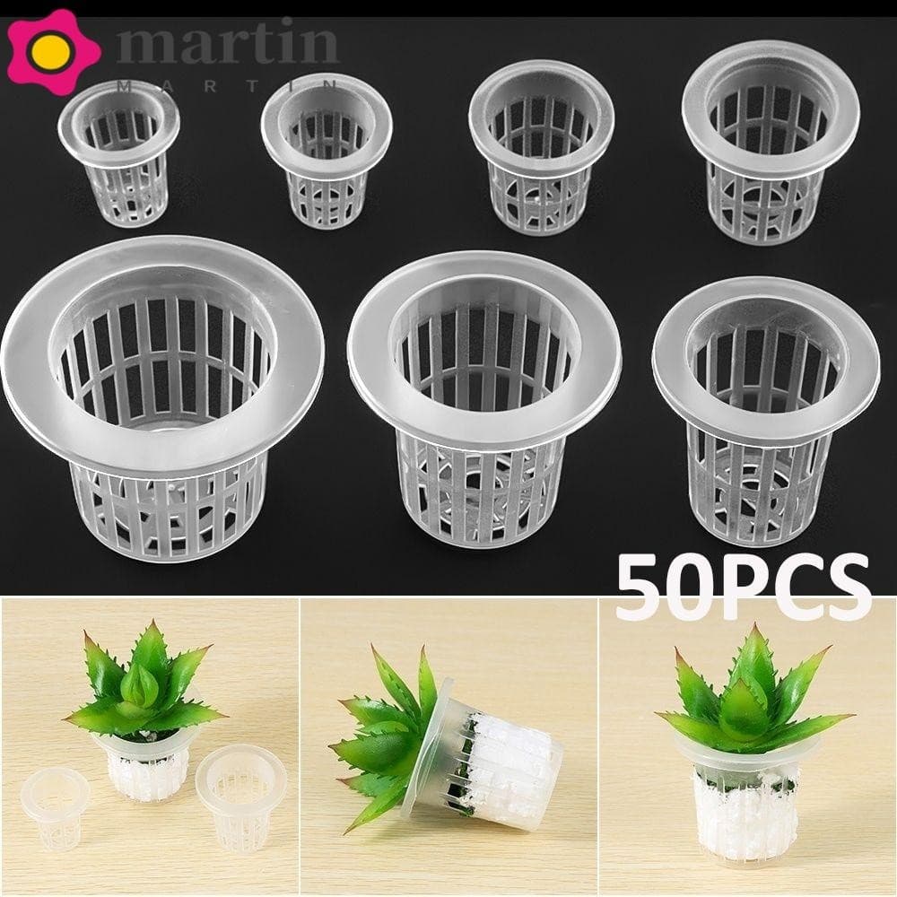 MARTIN Net Cup Colonização 50 Pcs Clone Aeropônico Vegetal Jardim Suprimentos Cesta De Plantas