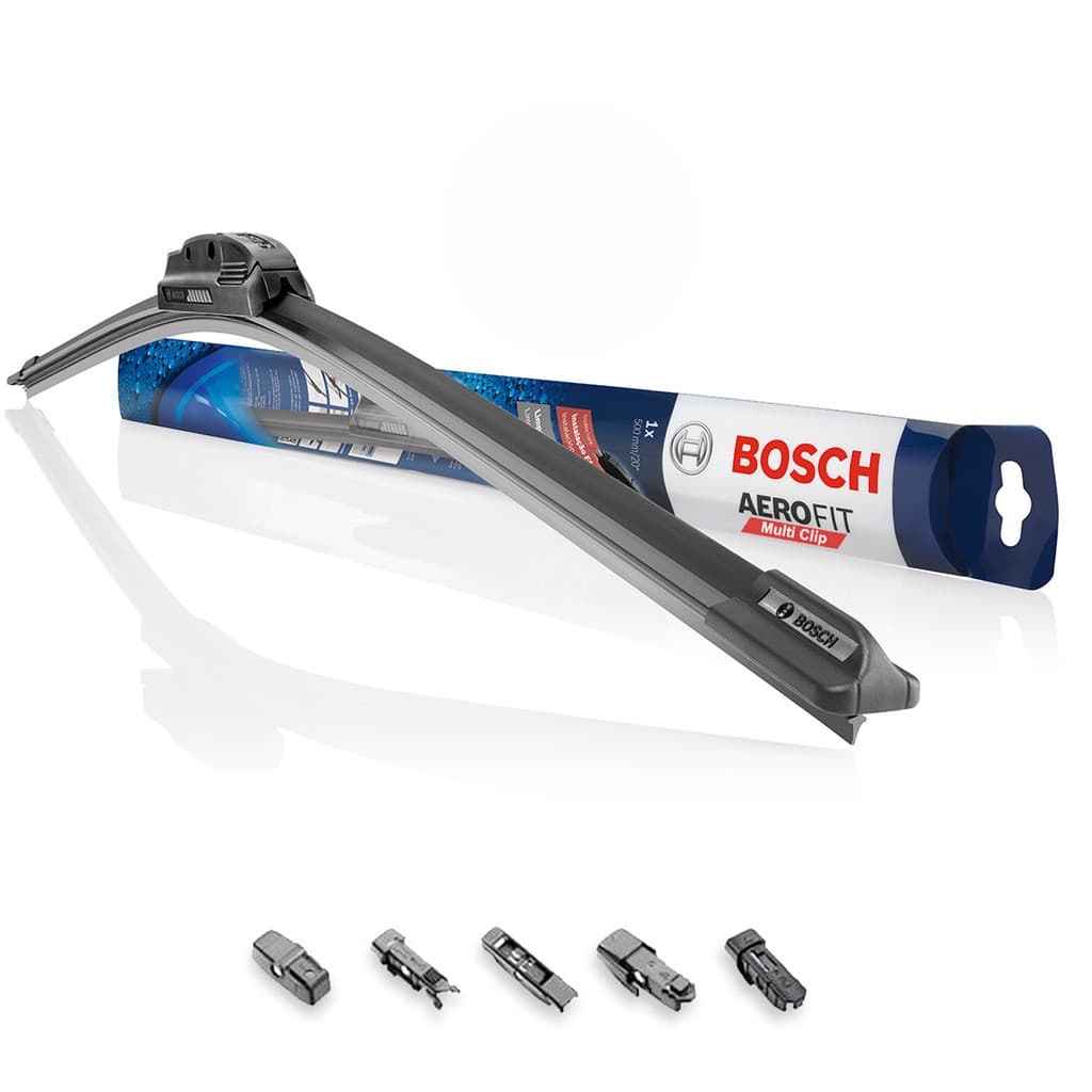 Palheta Limpador Parabrisa Aerofit Multiclip Encaixe Universal Unitária Vidro Dianteiro Bosch