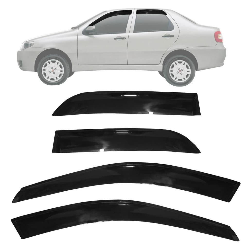 Calha Chuva Fiat Siena Fire 1996 1999 2002 a 2006 2009 2013
