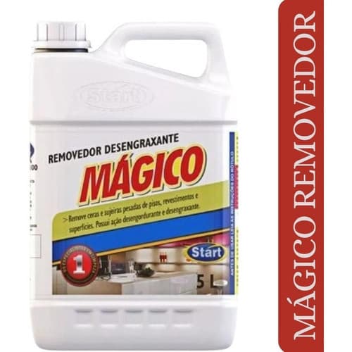 Desengordurante Sujeira Pesada Removedor de Cera Desengraxante Concentrado Magico 5L Alto Rendimento