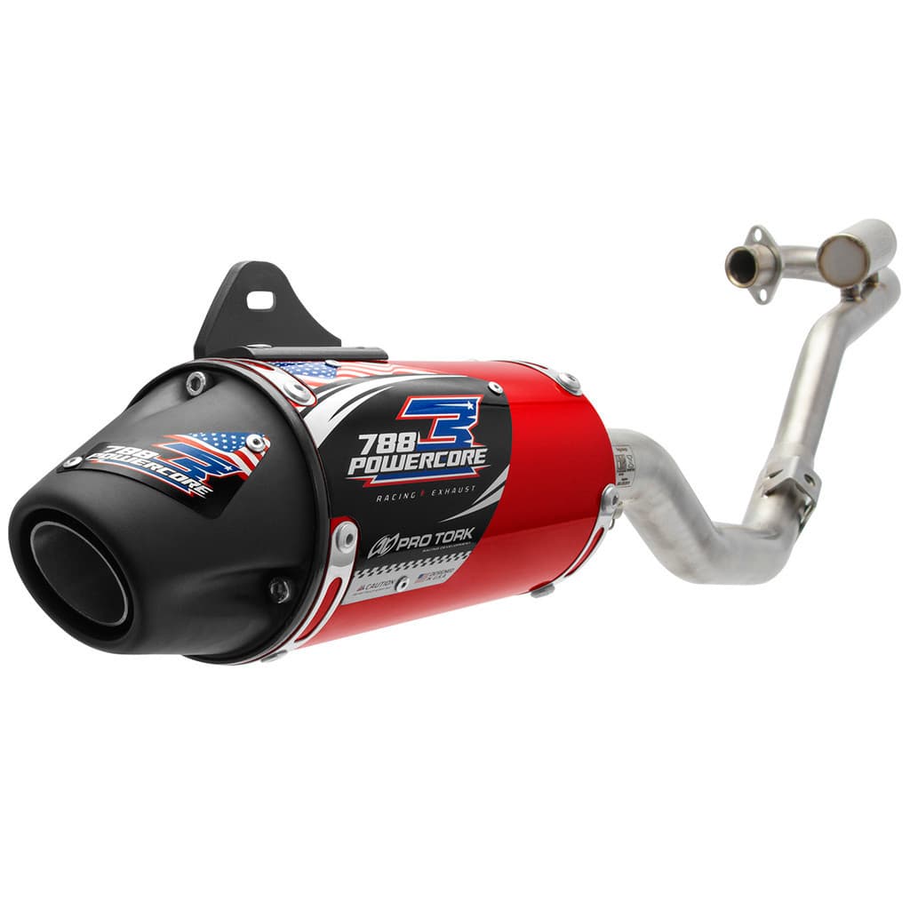 Escapamento Esportivo Ponteira + Curva Pro Tork Powercore 3 Honda Nxr 150 Bros 2009 2010 2011 2012  2013 2014 2015