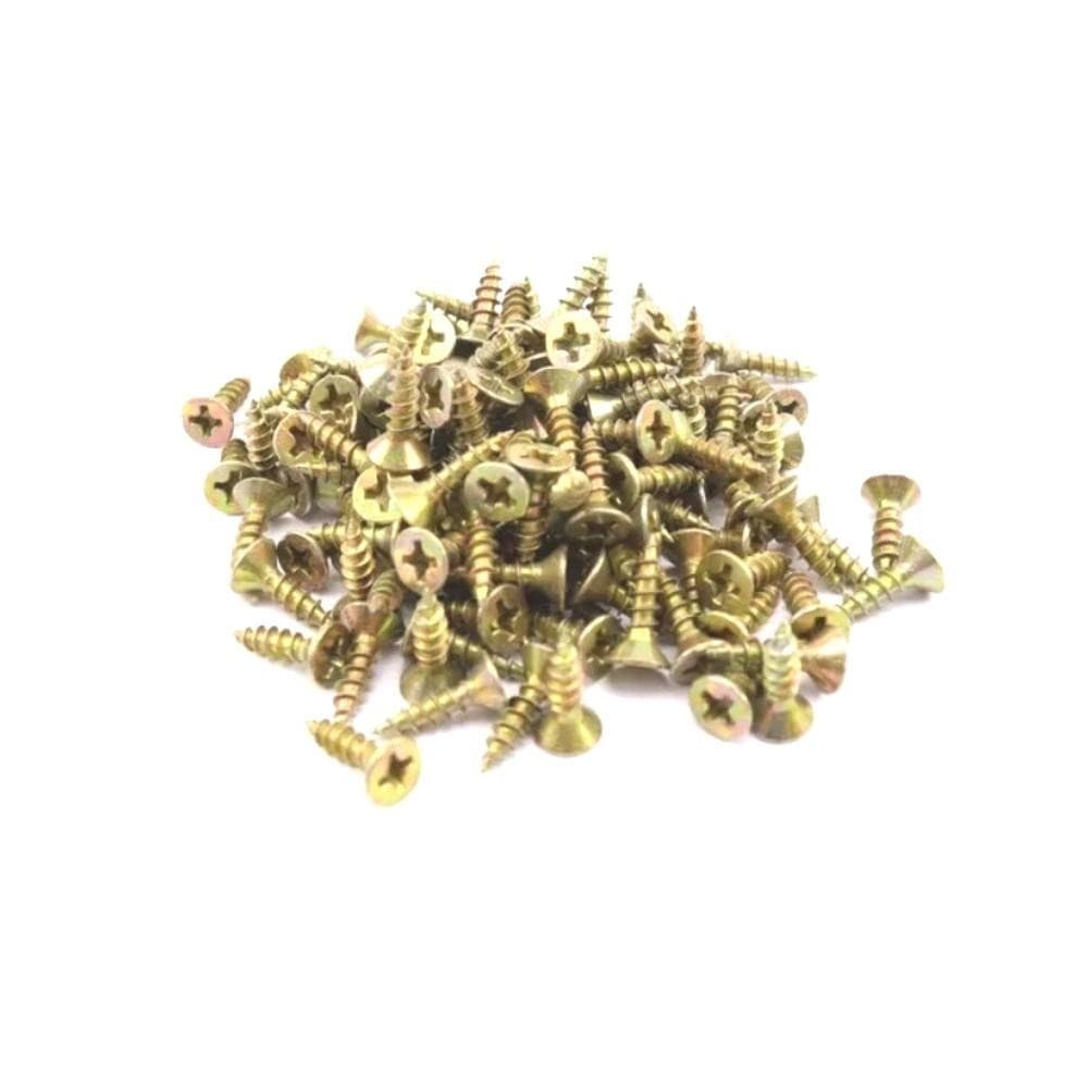 Parafuso Fixador 3,0 x 12 para Madeira Chipboard 50 Unidades