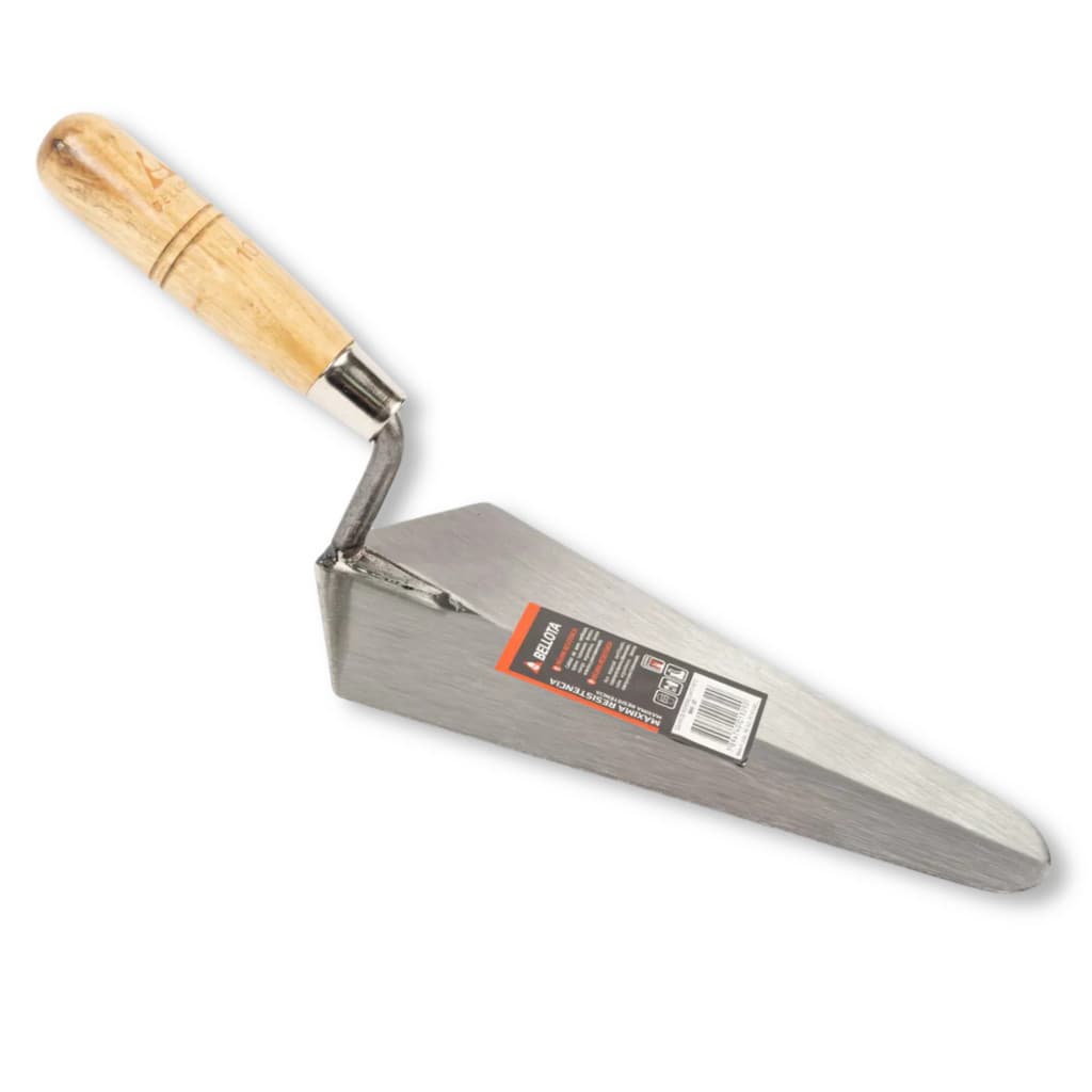 Colher de Pedreiro Original Bellota 9" Canto Reto Alvenaria