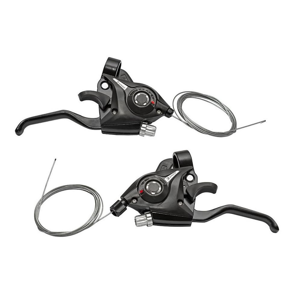 Alavanca 21v Tipo Shimano Manete Aluminio Paco Mtb Pto Par GTS, GTA OU PACO