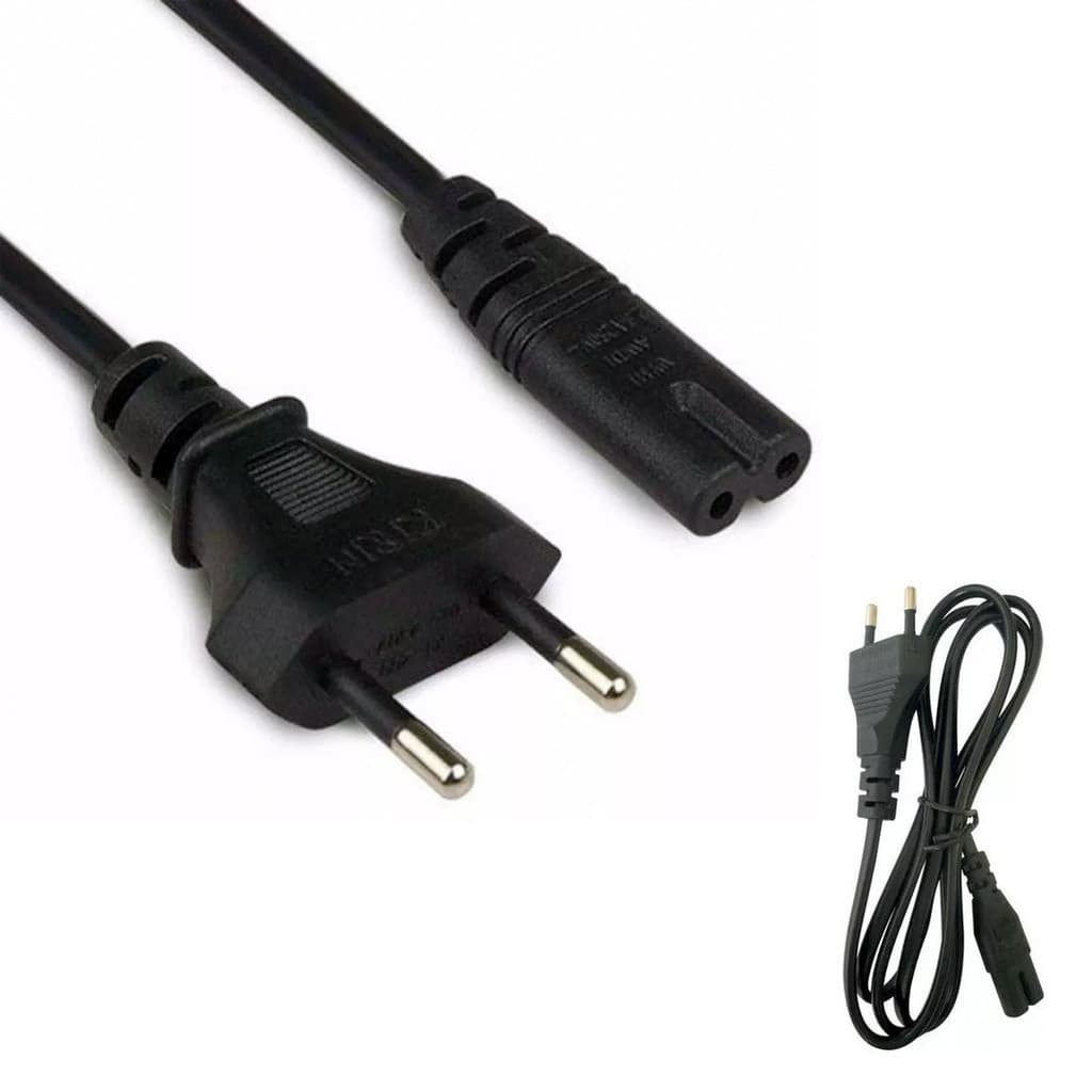 Cabo de energia forca bipolar tipo8 para radio tv samsung LG