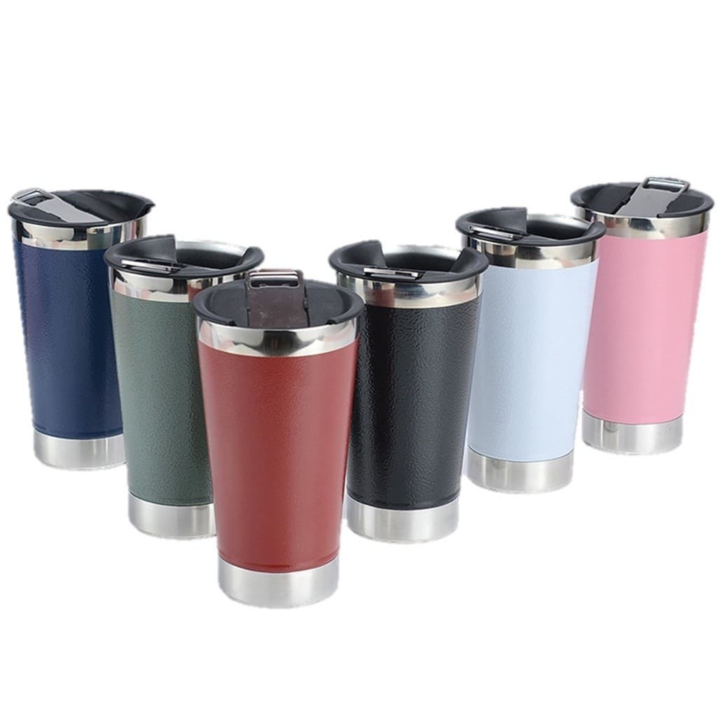Copo Térmico Para Cerveja Café Chá Chopp Com Tampa e Abridor de Garrafas
