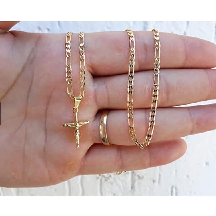 Exclusivo Corrente Colar Masculino e Pingente Banhados a Ouro 18k Qualidade