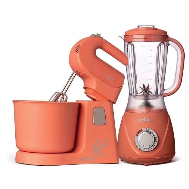 Kit Cellini Liquidificador + Batedeira Flamingo