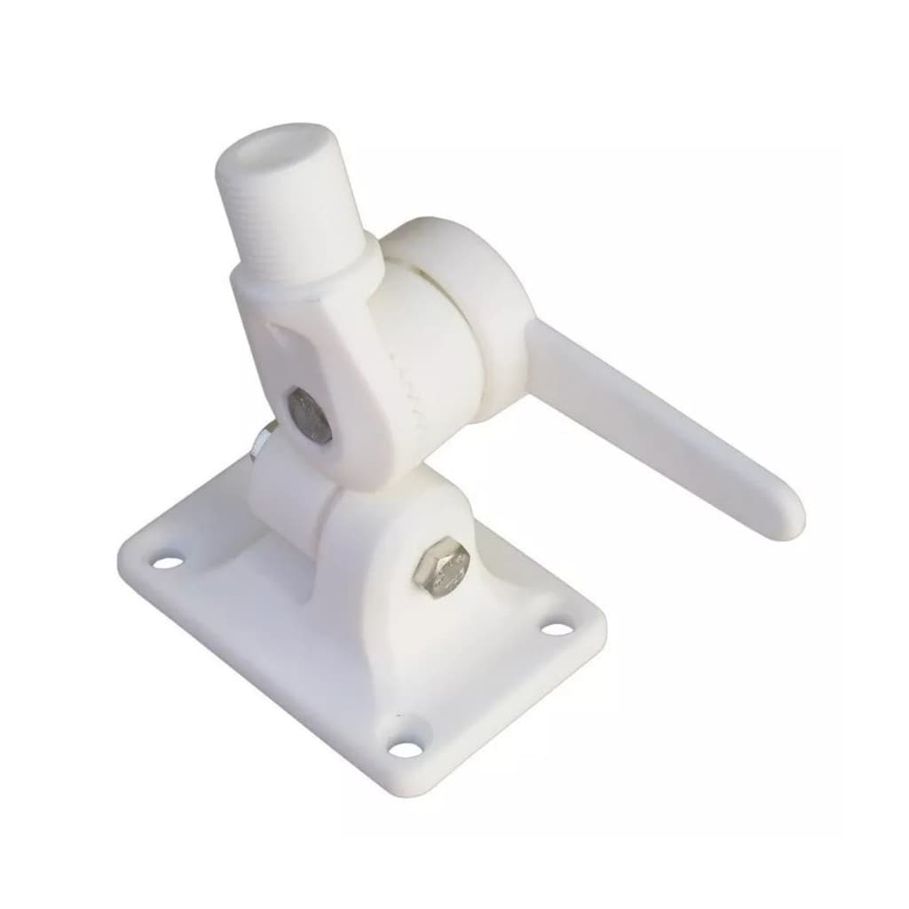 Base Nylon P/ Antena Rádio VHF Marítima Tv Digital Rosca: 1"