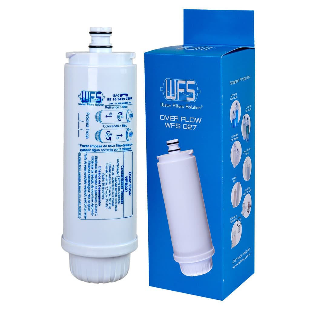 Refil Filtro WFS 027 Compatível Purificador IBBL C+5 CZ+7