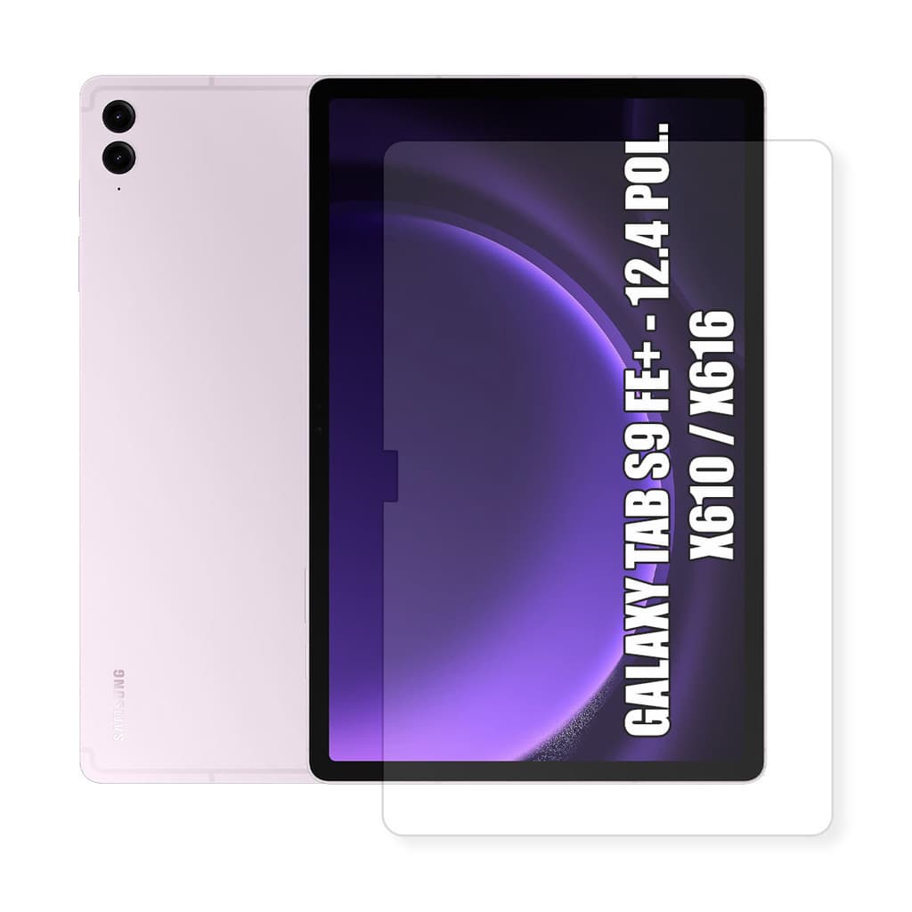 Película Vidro Para Tablet Tab S9 FE + (S9 FE Plus) - 12.4 Pol. (2023) X610 / X616