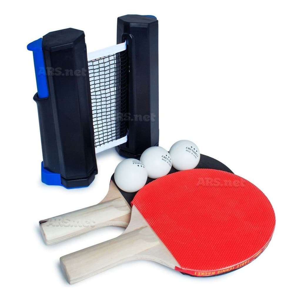 Kit 2 Raquete Tenis De Mesa Ping Pong Armação Rede Retrátil Extensível  Até 1,80m Profissional