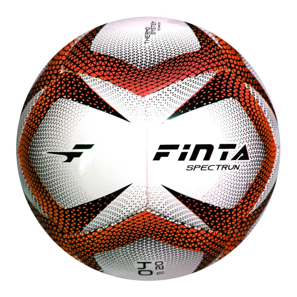 Bola de Futebol Society Finta Spectrum Cor:Branco;Tamanho:Único;Gênero:Unissex;
