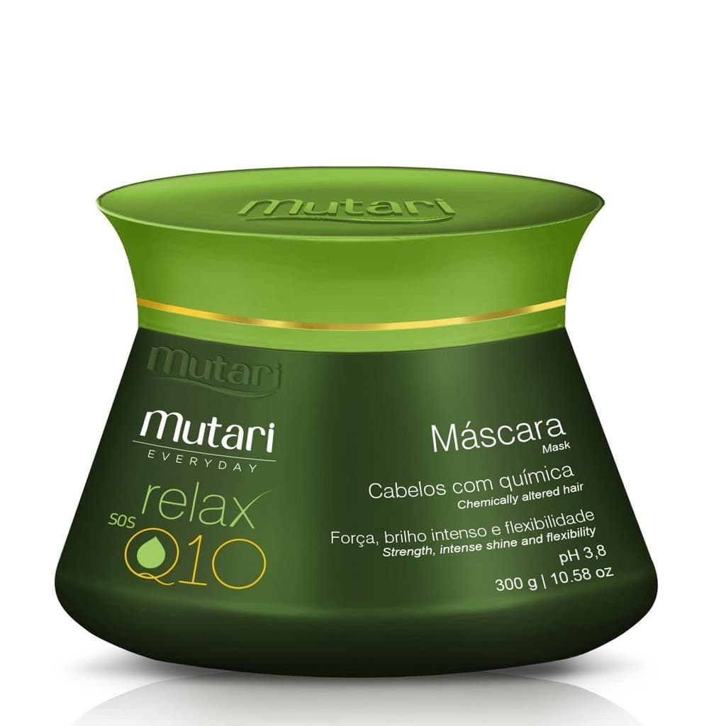 Mascara Sos Q10 Mutari 300g Everyday Relax Pos Quimica
