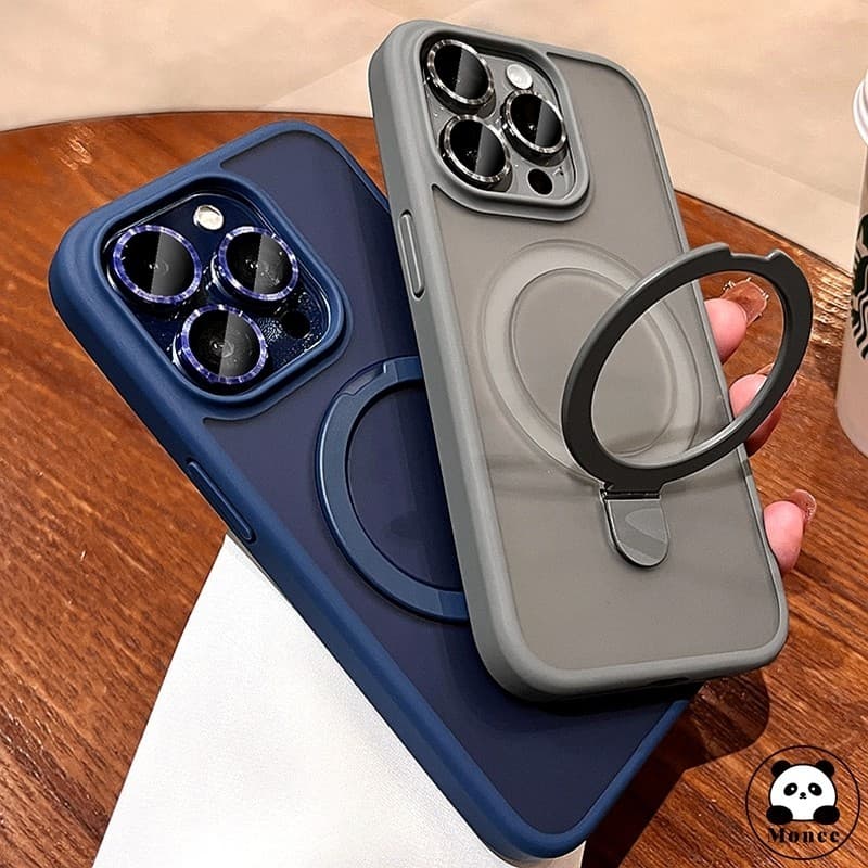 Magnético Case Capa Capinha De Celular Para iPhone 17 16 11 12 13 14 15 Pro Max 15 Plus